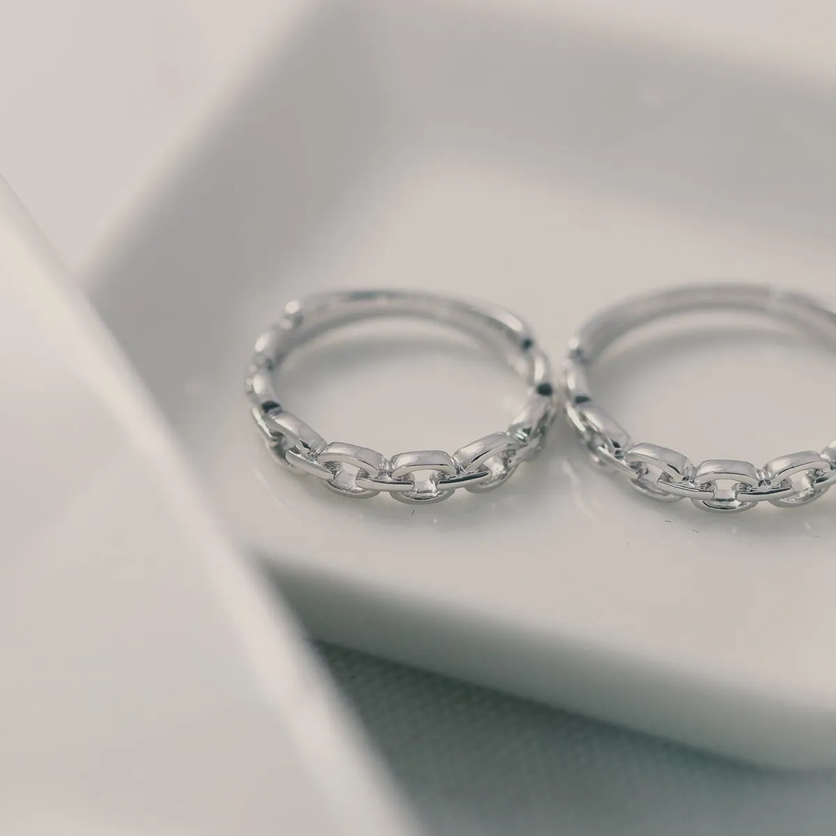 Unique Couple Wedding Ring Set - WM64