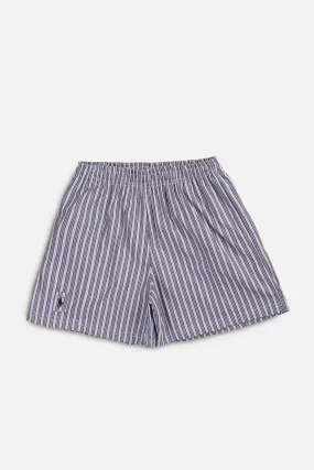 Unisex Rework Oxford Boxer Shorts - S