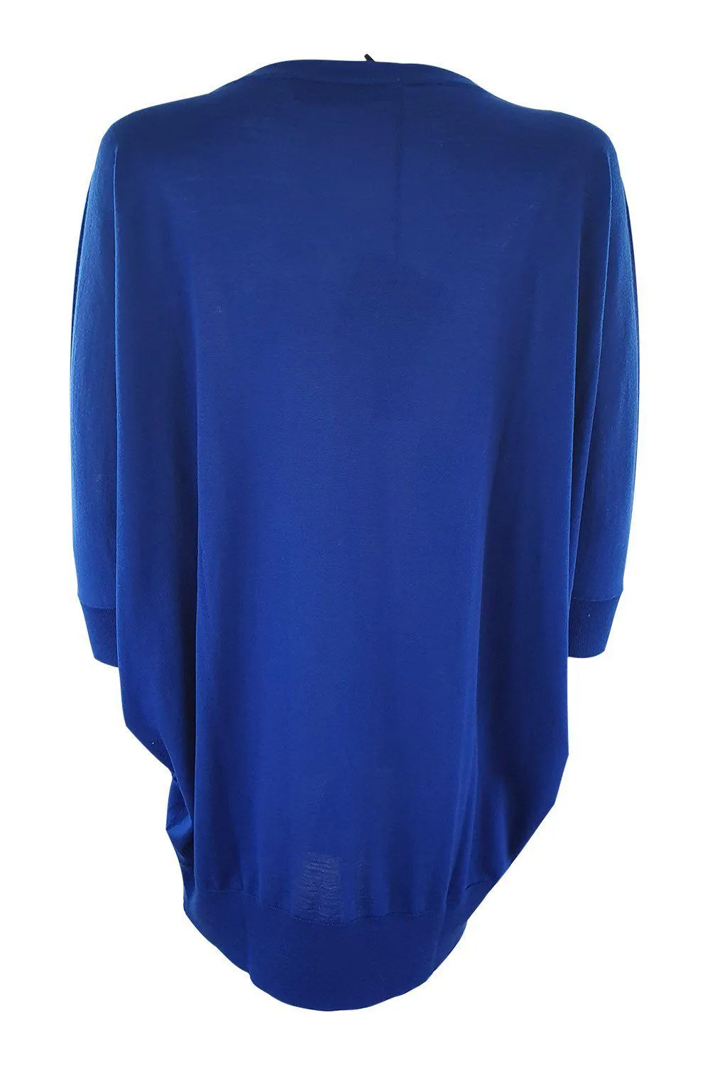 VERSACE Royal Blue Wool Jumper Dress (IT 42)