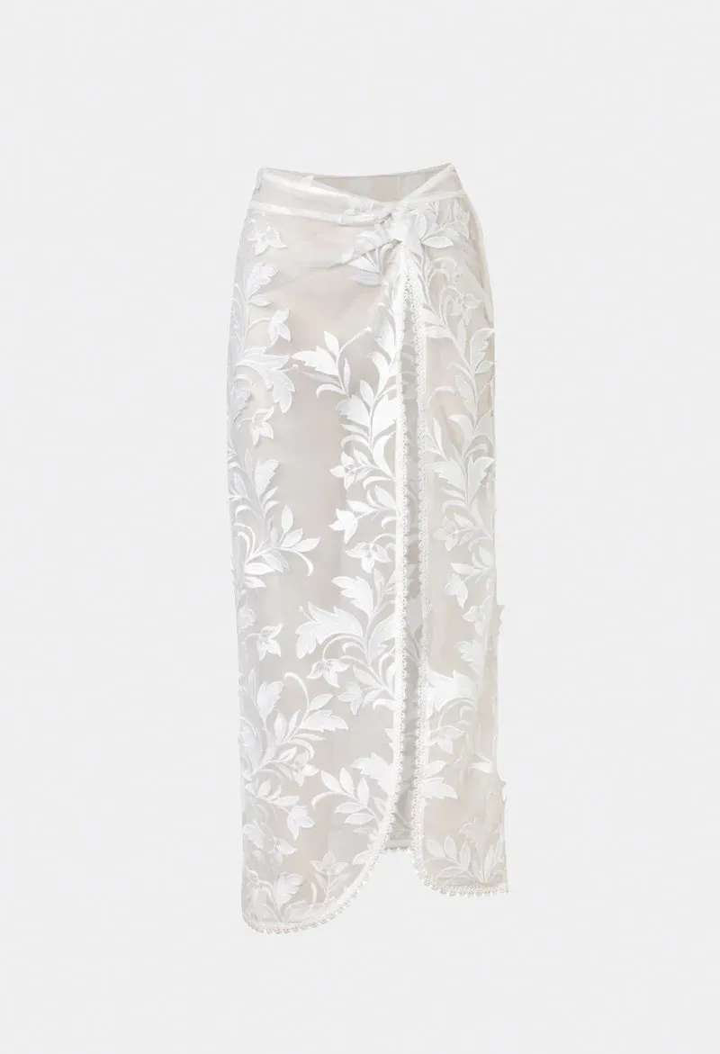 Waimari - Sirena Skirt - White