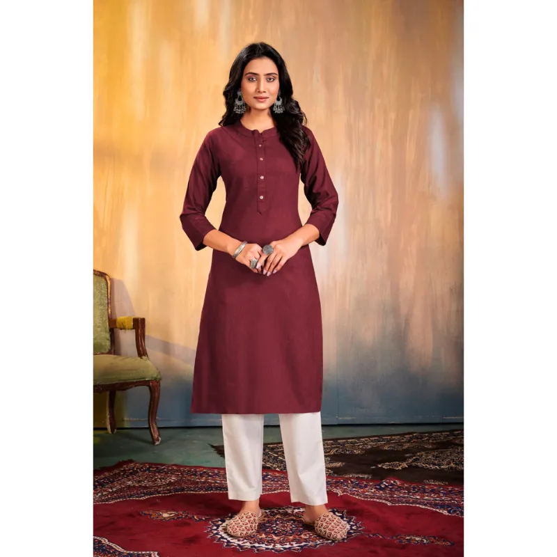 Women Plain Kurti