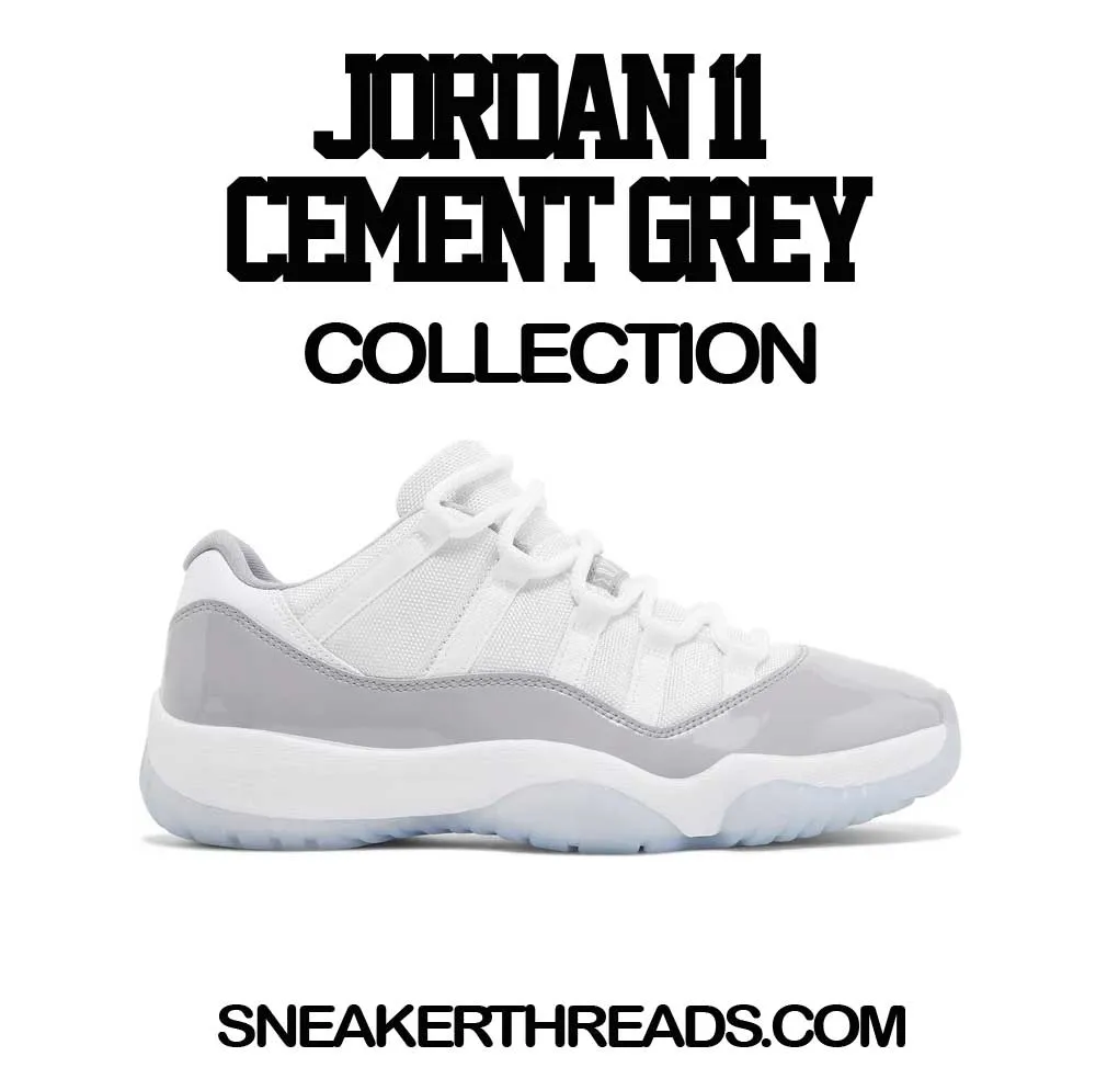 Womens Cement Grey 11 Shirt - Got Em - White