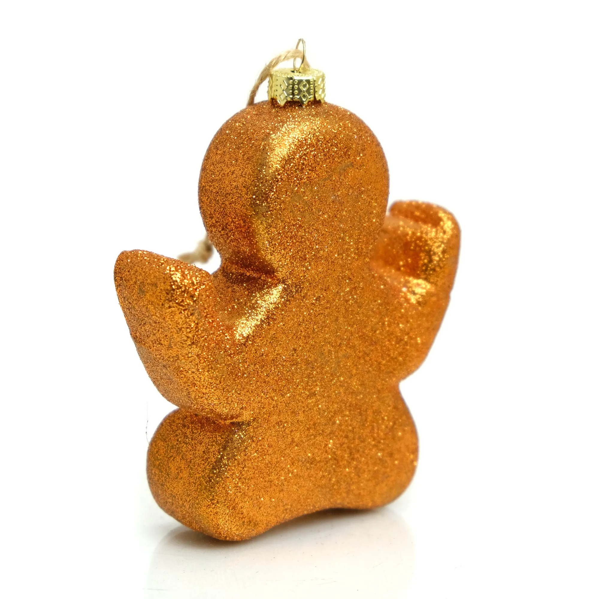 Yoga Gingerbread Man Ornament